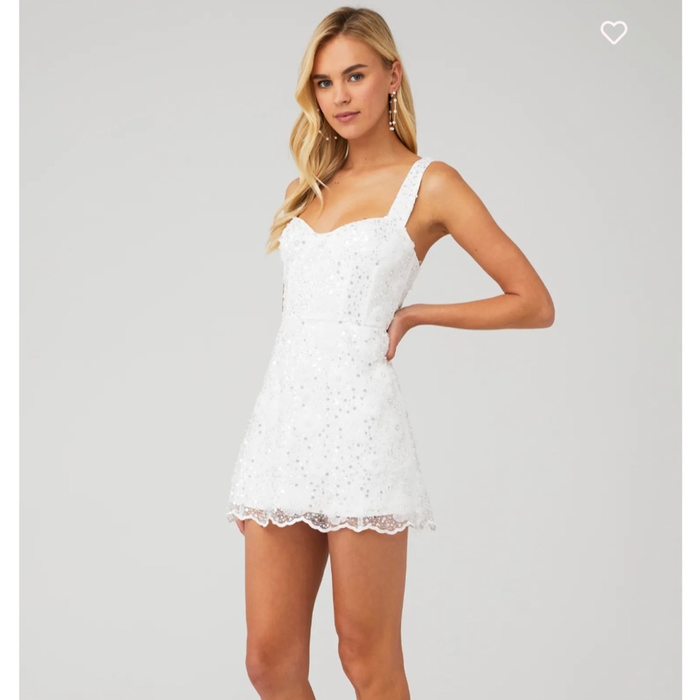 Show me your mumu - Off the Market Embellished Tulle Floral XXL EUC